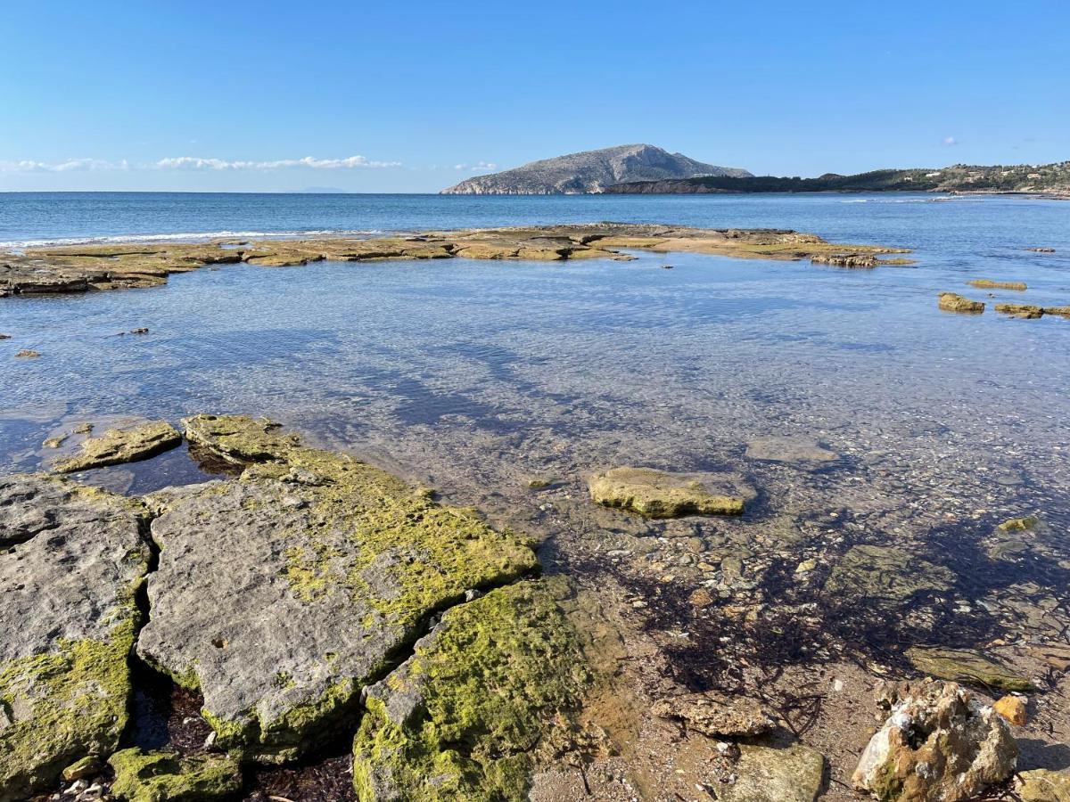 Legrena Beach Villa Kap Kap Sounion Exterior foto